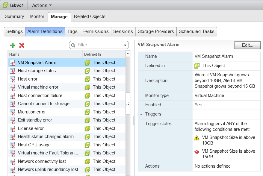 Virtual Machine Snapshots BE CAREFUL!!! vHersey VCDX Two to the