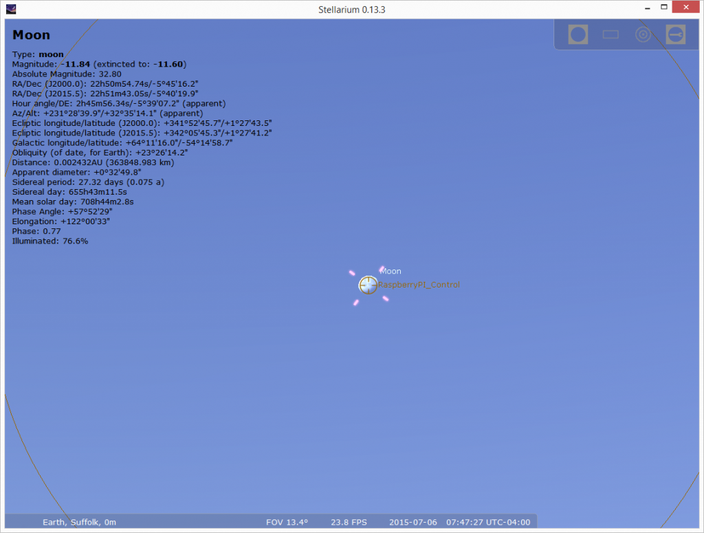 Raspberry Pi Telescope Control vHersey VCDX Two to the Seventh
