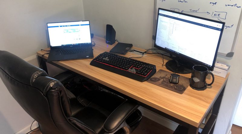 New Office Desk Setup